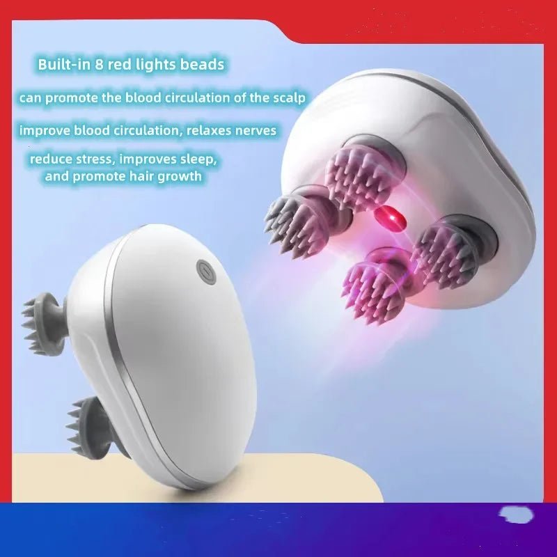 Electric Scalp Massager - 𝓜𝓞𝓓𝓔𝓡𝓝 𝓑𝓐𝓨𝓣𝓘