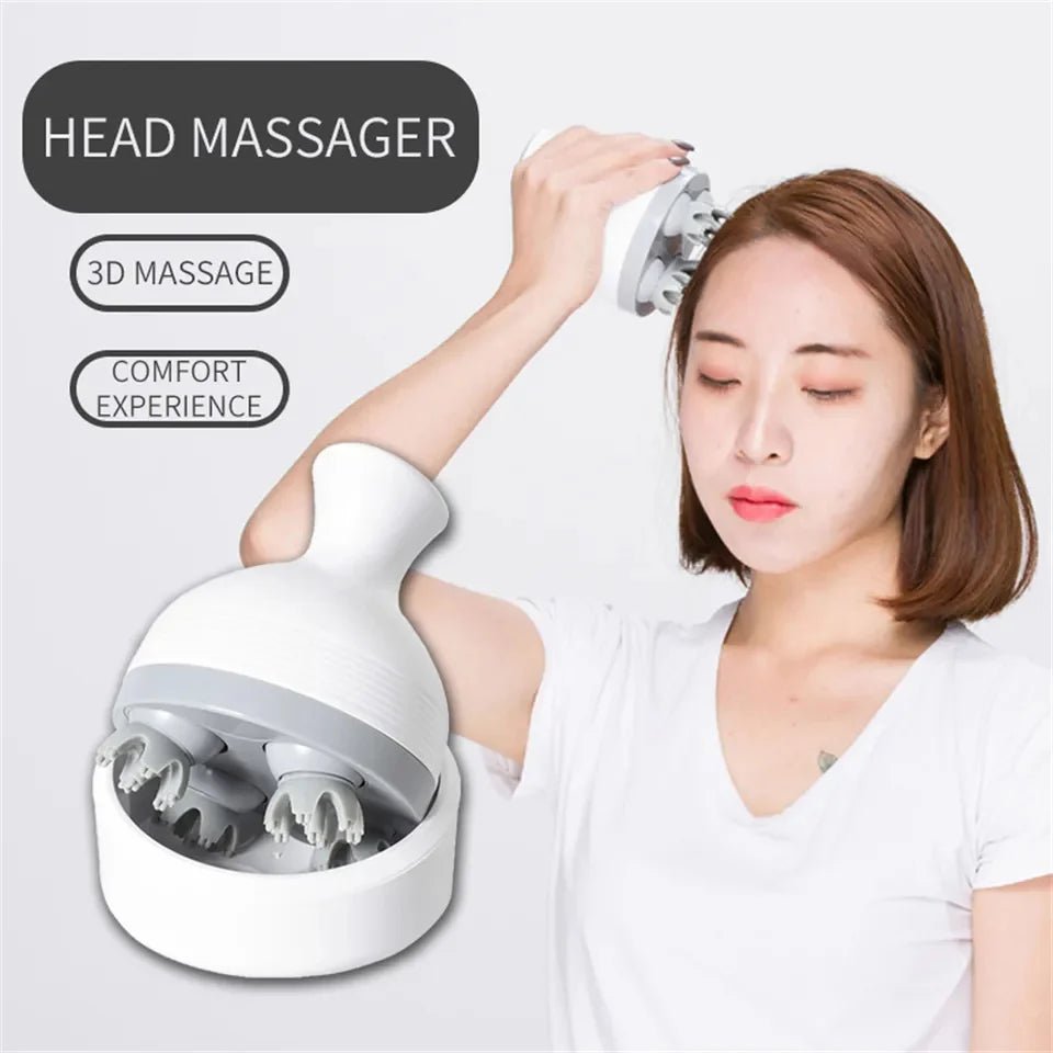 Electric Scalp Massager - 𝓜𝓞𝓓𝓔𝓡𝓝 𝓑𝓐𝓨𝓣𝓘