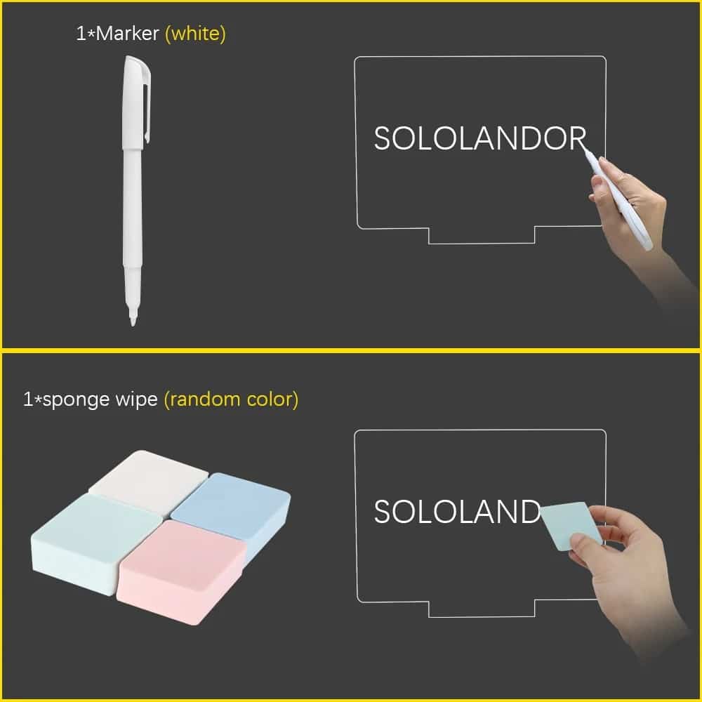 Led writing board - 𝓜𝓞𝓓𝓔𝓡𝓝 𝓑𝓐𝓨𝓣𝓘