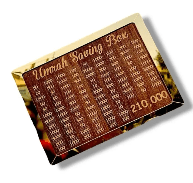 Umrah Saving Box - 𝓜𝓞𝓓𝓔𝓡𝓝 𝓑𝓐𝓨𝓣𝓘